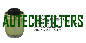 HYDRAULIC OIL FILTER FOR FORKLIFT 216G7-52051    Y0809