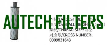 AIR filter 0009831643