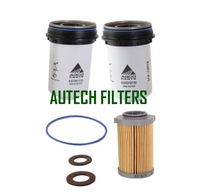 Massey Ferguson Agco Fuel Filter Kit ACP0566280, 837091385