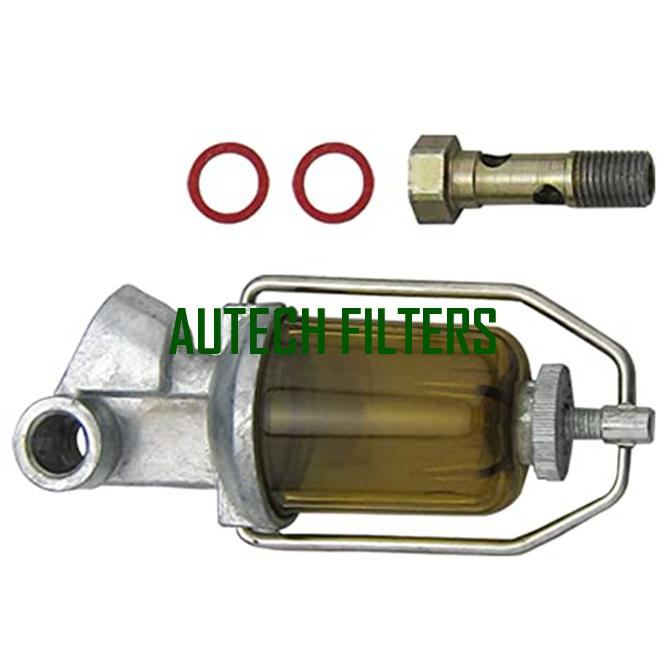 Fuel Sediment Bowl for Ford Tractor 801 901 4000 Gas 6064 Tank Filter