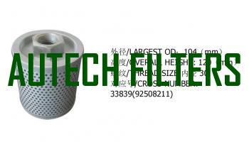 HYDRAULIC OIL FILTER FOR FORKLIFT 33838(92508014)
