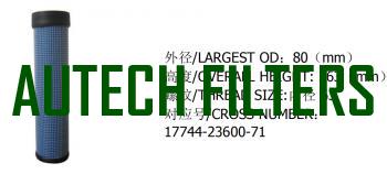 AIR filter 17744-23600-71