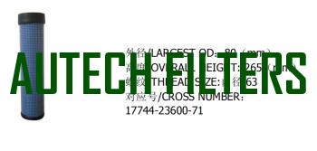 AIR filter 17744-23600-71