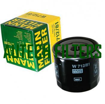 FILTRO ACEITE MANN FILTER W 712/81